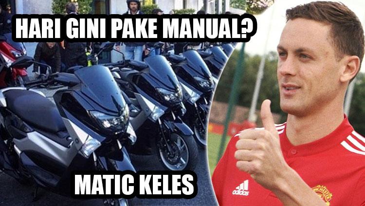 Gelandang anyar Manchester United, Nemanja Matic.