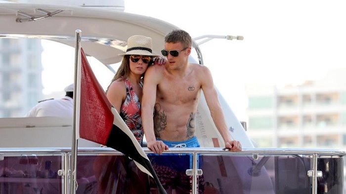 Jamie dan Rebekah Vardy berlibur di Dubai, UEA
