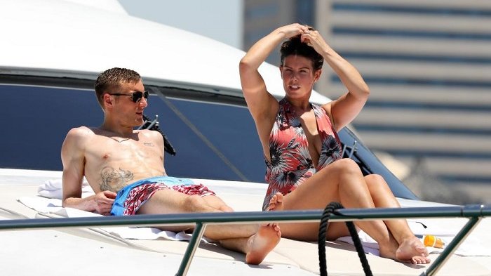Jamie dan Rebekah Vardy berlibur di Dubai, UEA