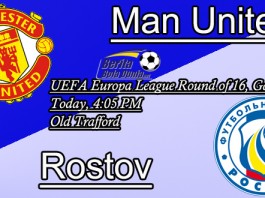 LIGA EROPA UEFA - Prediksi Manchester United vs FC Rostov 17 Maret 2017