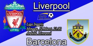 LIGA INGGRIS - Prediksi Liverpool vs Burnley 12 Maret 2017