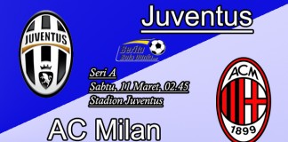 LIGA ITALY - Prediksi Juventus vs AC Milan, 11 Maret 2017