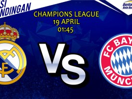 LIGA CHAMPIONS - Prediksi Real Madrid vs Bayern Munchen 19 April 2017