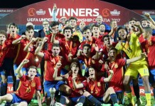 Spanyol Gondol Trofi Euro U-17 Usai Mengandaskan Inggris