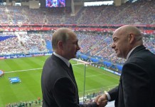 Putin Bakar Semangat Rusia di Piala Konfederasi 2017