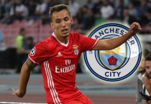 City Sodorkan Rp 521 Miliar Untuk Bek Kiri Benfica