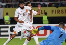 Diego Costa Bawa Spanyol Menang Tipis 2-1 Atas Makedonia