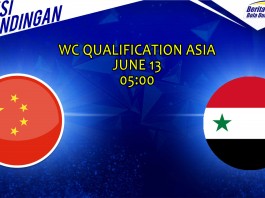 WC Qualification Asia 2018 - Prediksi Syria vs China 13 Juni 2017