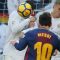 Video, Momen Wajah Ronaldo Saat Dihajar Bola Sepakan Messi